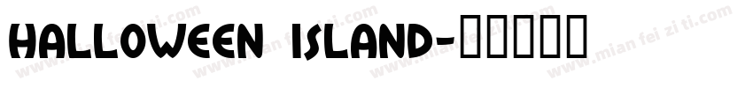 Halloween Island字体转换